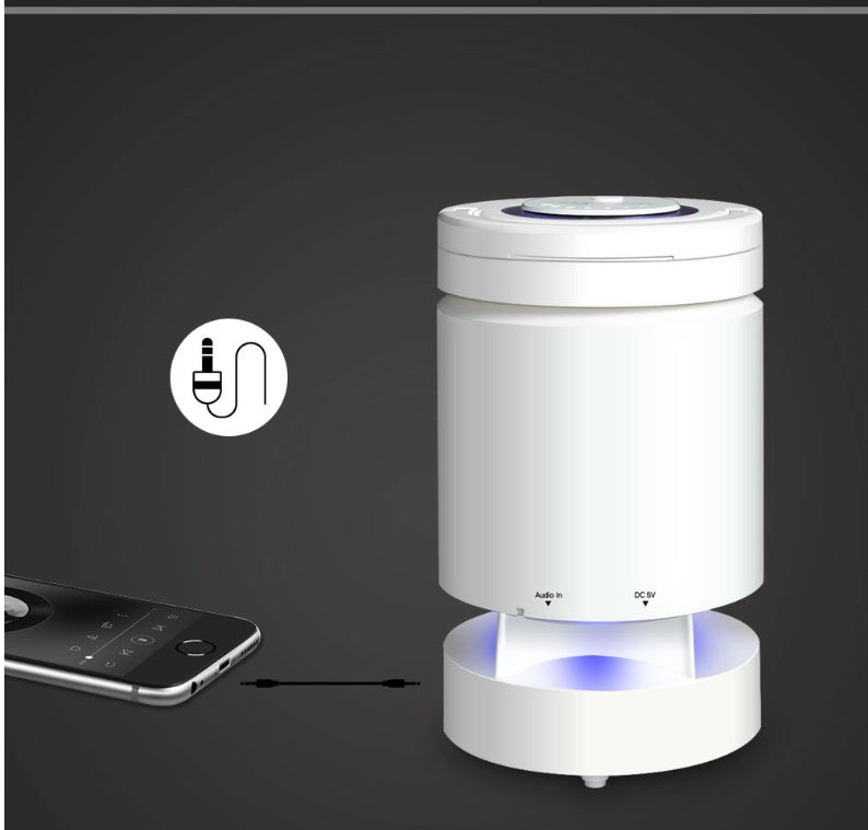 Night Light Bluetooth Speaker - Portable LED Lamp Audio | SPAWN's