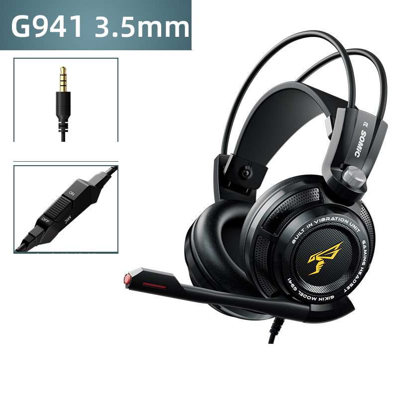 G941 Gaming Wired Headphones - Esports Student Headset Over-Ear | SPAWN's