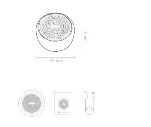 TWS Pocket Bluetooth Speaker - True Wireless Stereo Portable | SPAWN's
