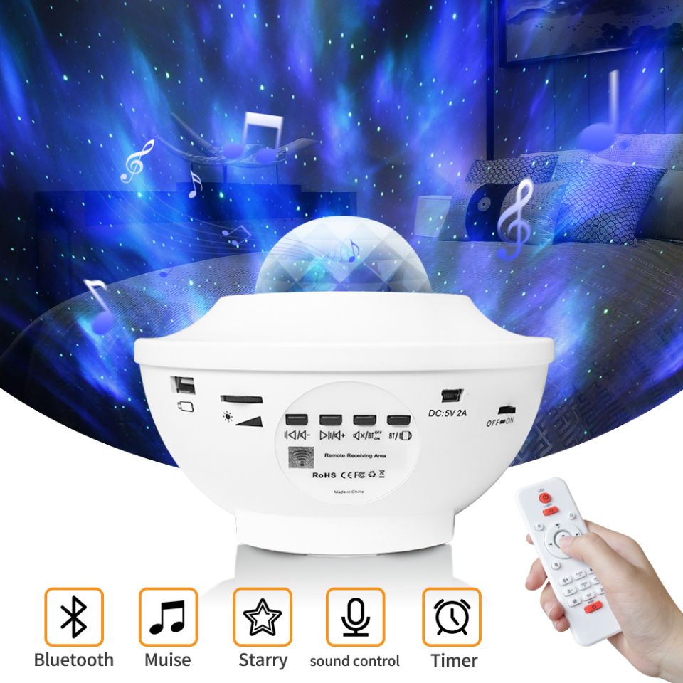 LED Bluetooth Music Projector Light - Smart Ambient Lighting | SPAWN's