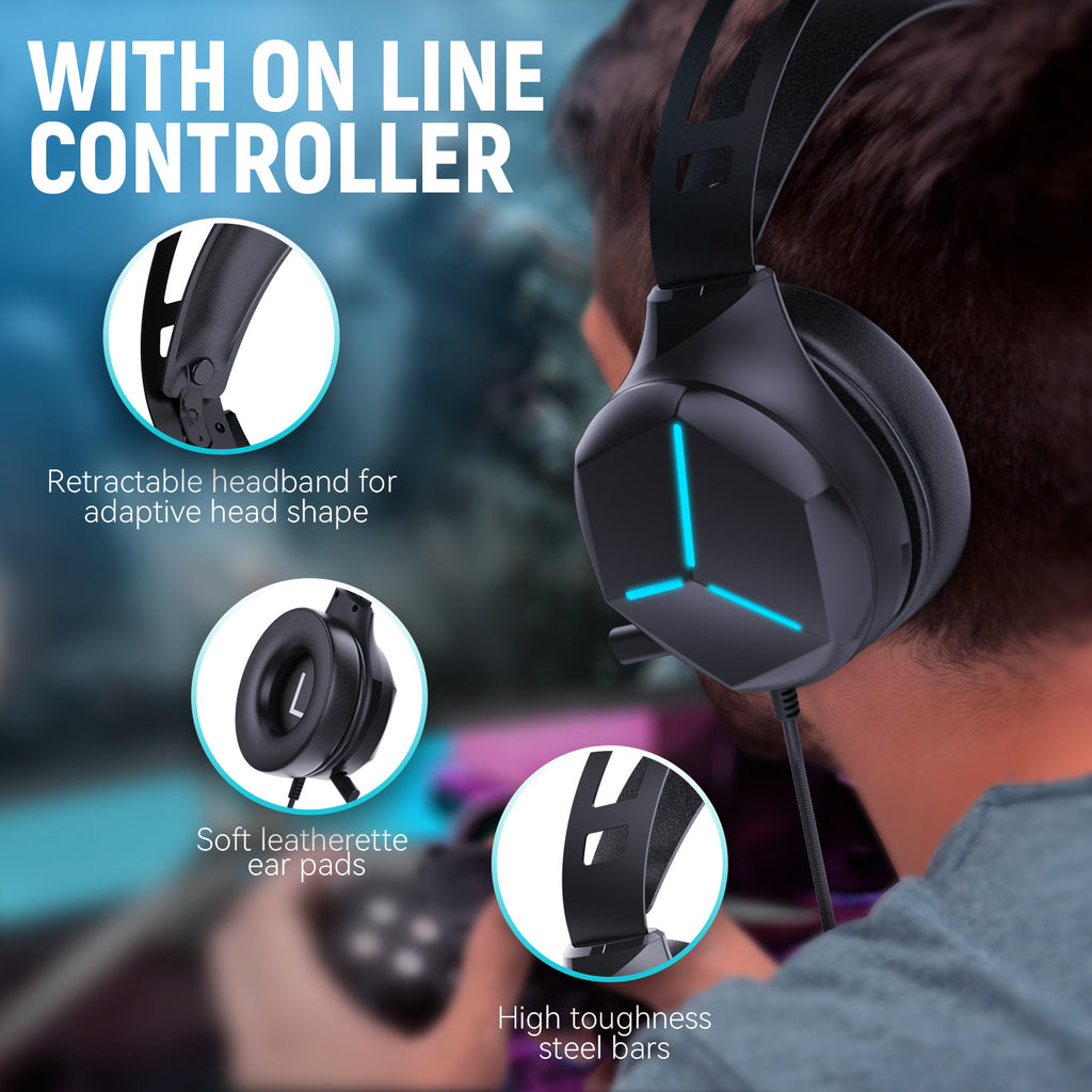 Multi-Platform Gaming Headphones - Wired Universal Headset | SPAWN's