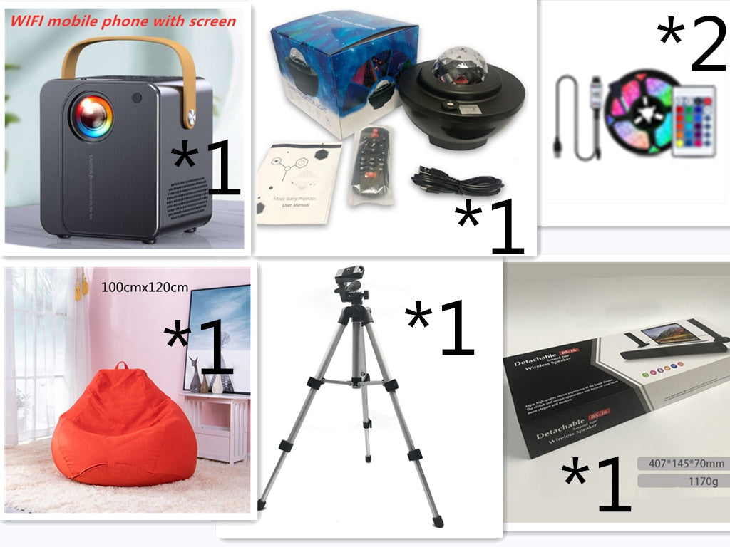 TV Sound Bar Speaker System - Premium Bluetooth Soundbar with Subwoofer & Surround Sound | Home Theater Audio System